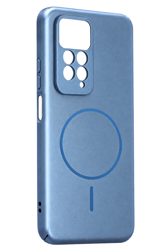 Xiaomi Redmi Note 11 Pro Mika PC Magsafe Kapak Kılıf - Açık Mavi