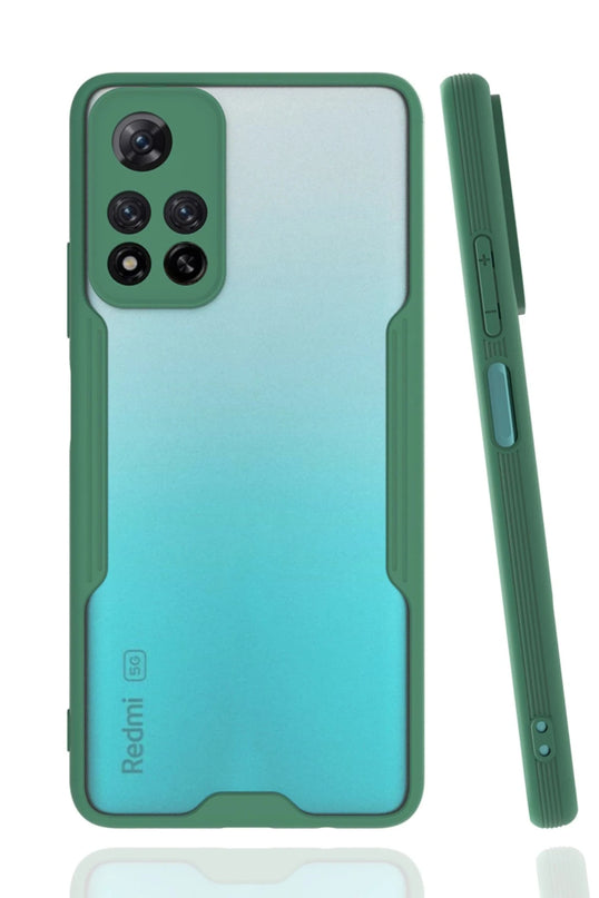 Xiaomi Redmi Note 11 Pro Plus 5G Platin Silikon Kılıf - Yeşil