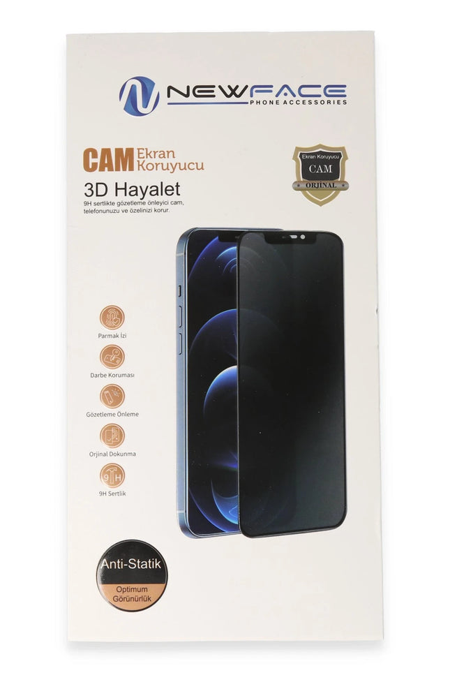 Xiaomi Redmi Note 11S 3D Antistatik Hayalet Cam Ekran Koruyucu 3