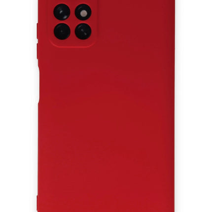 Xiaomi Redmi Note 11T Nano içi Kadife Silikon Kılıf - Kırmızı