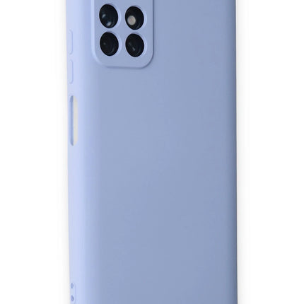 Xiaomi Redmi Note 11T Nano içi Kadife Silikon Kılıf - Lila 2