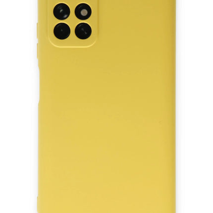 Xiaomi Redmi Note 11T Nano içi Kadife Silikon Kılıf - Sarı