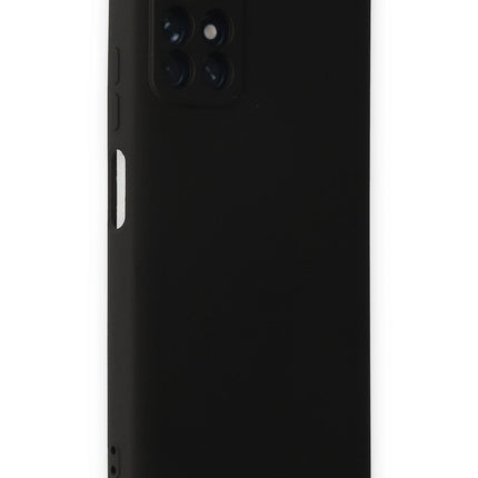 Xiaomi Redmi Note 11T Nano içi Kadife Silikon Kılıf - Siyah 2