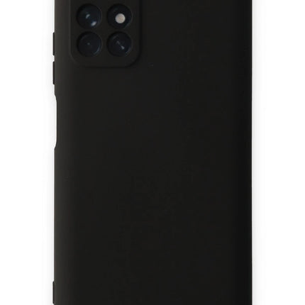 Xiaomi Redmi Note 11T Nano içi Kadife Silikon Kılıf - Siyah