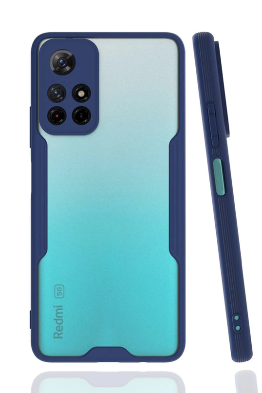 Xiaomi Redmi Note 11T Platin Silikon Kılıf - Lacivert