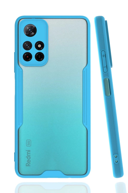 Xiaomi Redmi Note 11T Platin Silikon Kılıf - Mavi