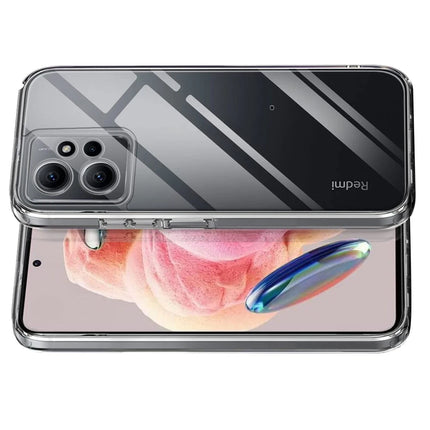 Xiaomi Redmi Note 12 4G Lüx Şeffaf Silikon Kılıf 3