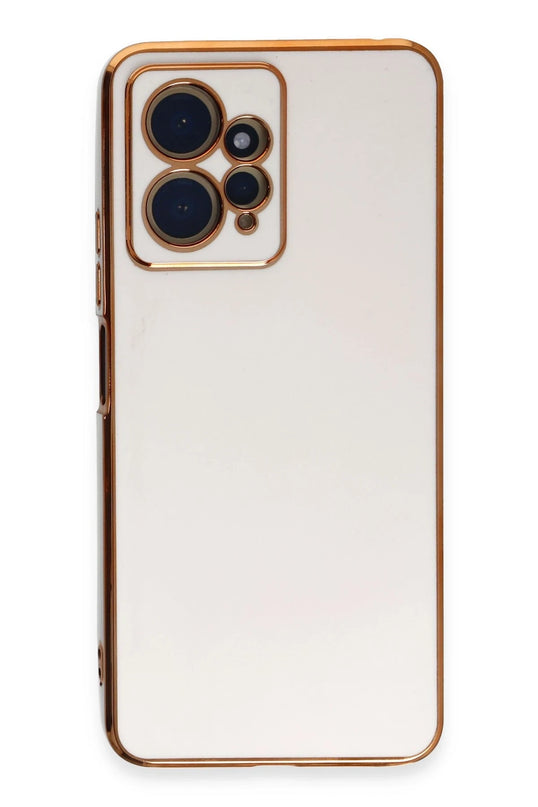 Xiaomi Redmi Note 12 4G Volet Silikon Kılıf - Beyaz