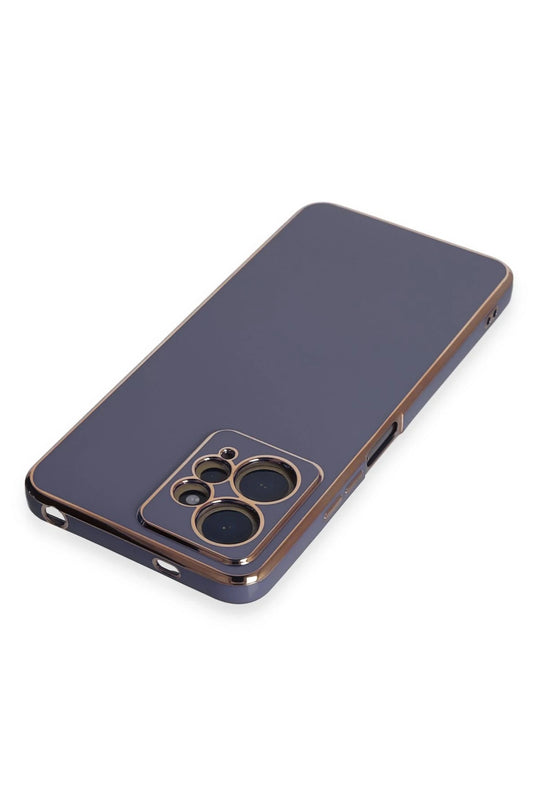 Xiaomi Redmi Note 12 4G Volet Silikon Kılıf - Mavi 3