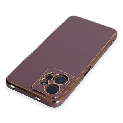 Xiaomi Redmi Note 12 4G Volet Silikon Kılıf - Mor 3