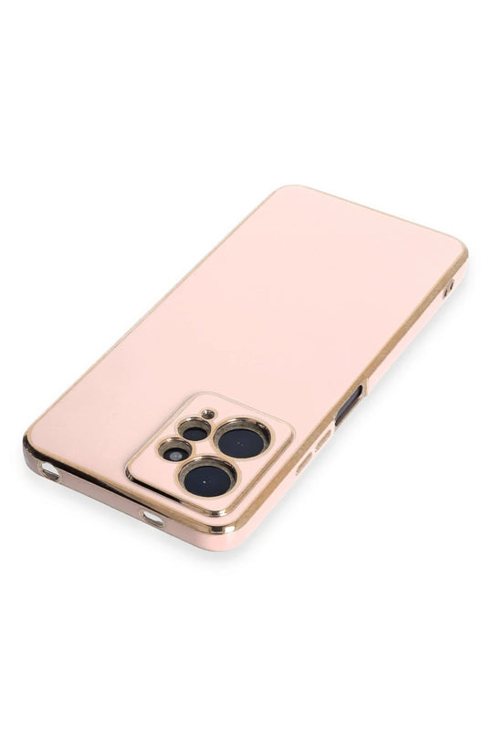 Xiaomi Redmi Note 12 4G Volet Silikon Kılıf - Pembe 3