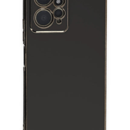 Xiaomi Redmi Note 12 4G Volet Silikon Kılıf - Siyah