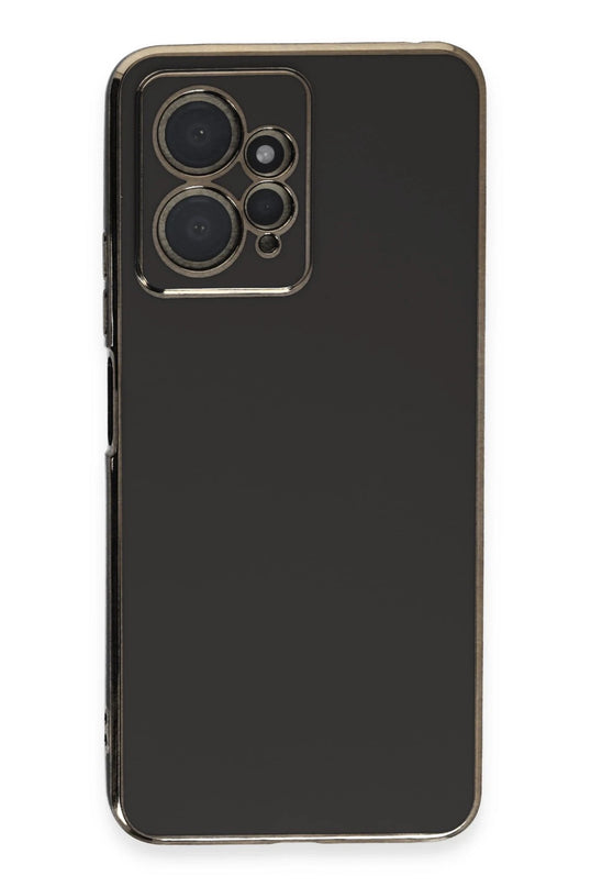 Xiaomi Redmi Note 12 4G Volet Silikon Kılıf - Siyah
