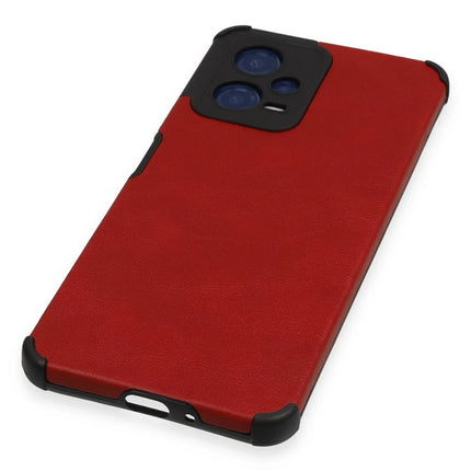 Xiaomi Redmi Note 12 5G Loop Deri Silikon Kılıf - Kırmızı 4