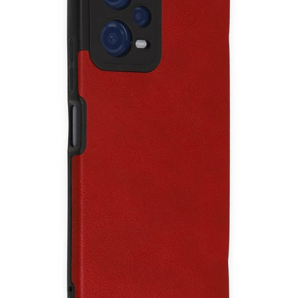 Xiaomi Redmi Note 12 5G Loop Deri Silikon Kılıf - Kırmızı 2