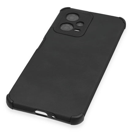 Xiaomi Redmi Note 12 5G Loop Deri Silikon Kılıf - Siyah 4