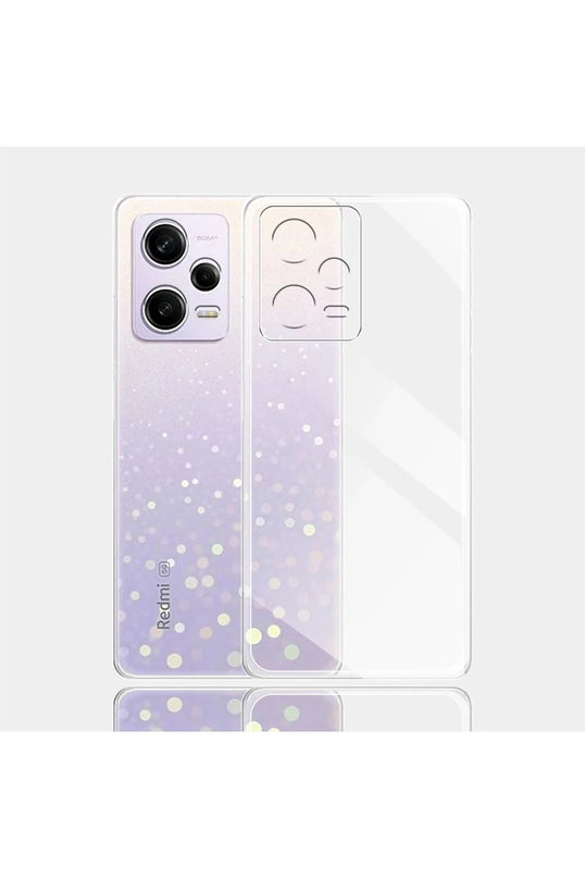 Xiaomi Redmi Note 12 5G Lüx Şeffaf Silikon Kılıf 2