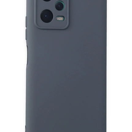 Xiaomi Redmi Note 12 5G Nano içi Kadife Silikon Kılıf - Gri