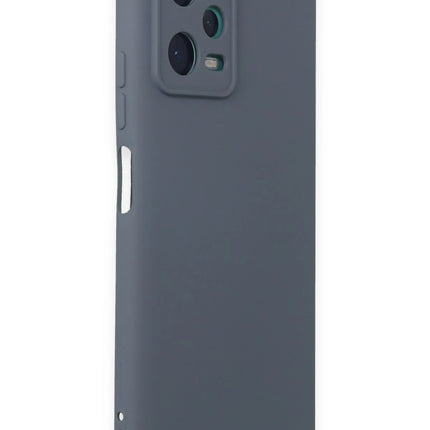 Xiaomi Redmi Note 12 5G Nano içi Kadife Silikon Kılıf - Gri 2