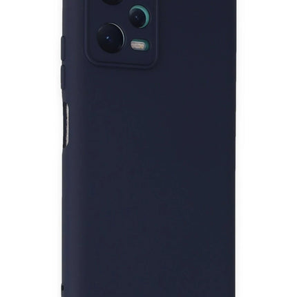 Xiaomi Redmi Note 12 5G Nano içi Kadife Silikon Kılıf - Lacivert