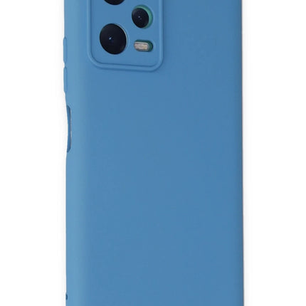 Xiaomi Redmi Note 12 5G Nano içi Kadife Silikon Kılıf - Mavi