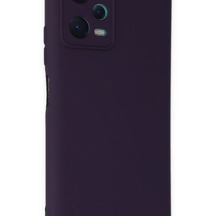 Xiaomi Redmi Note 12 5G Nano içi Kadife Silikon Kılıf - Mor