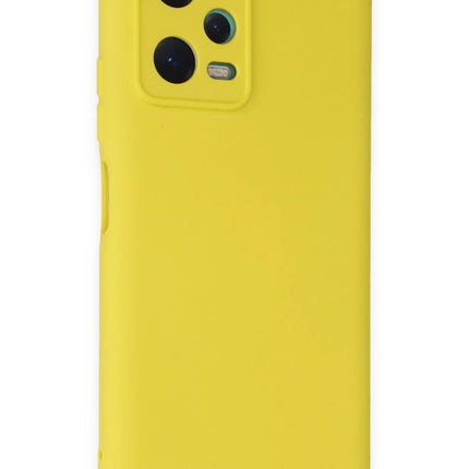 Xiaomi Redmi Note 12 5G Nano içi Kadife Silikon Kılıf - Sarı