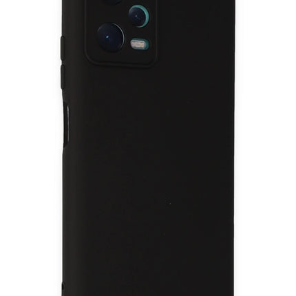Xiaomi Redmi Note 12 5G Nano içi Kadife Silikon Kılıf - Siyah