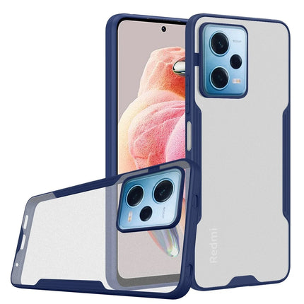 Xiaomi Redmi Note 12 5G Platin Silikon Kılıf - Lacivert