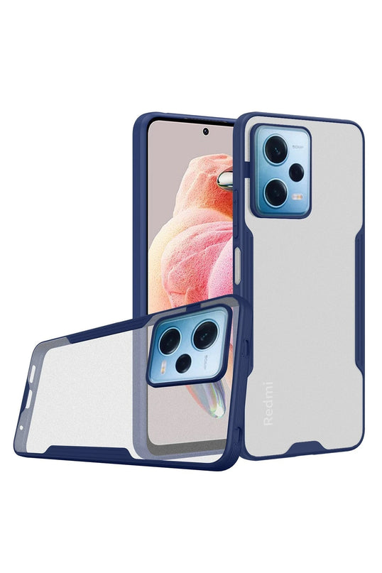 Xiaomi Redmi Note 12 5G Platin Silikon Kılıf - Lacivert