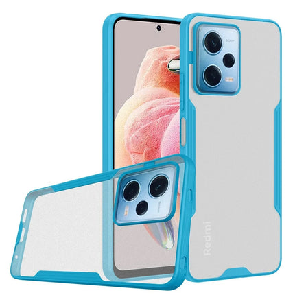 Xiaomi Redmi Note 12 5G Platin Silikon Kılıf - Mavi