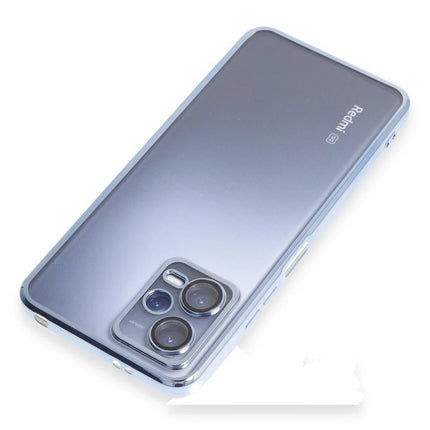 Xiaomi Redmi Note 12 5G Razer Lensli Silikon Kılıf - Açık Mavi 5