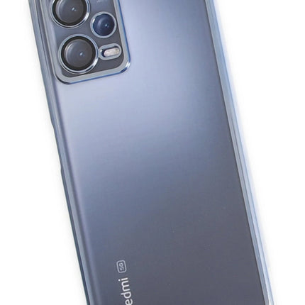 Xiaomi Redmi Note 12 5G Razer Lensli Silikon Kılıf - Açık Mavi 3