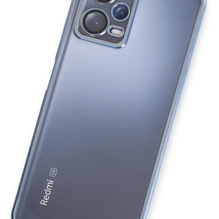 Xiaomi Redmi Note 12 5G Razer Lensli Silikon Kılıf - Açık Mavi 2