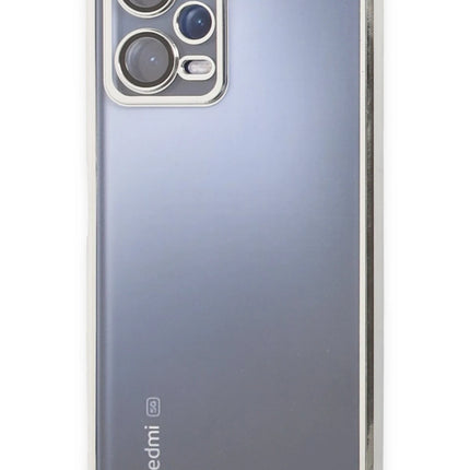 Xiaomi Redmi Note 12 5G Razer Lensli Silikon Kılıf - Gold