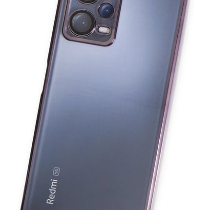 Xiaomi Redmi Note 12 5G Razer Lensli Silikon Kılıf - Mor 3