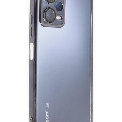 Xiaomi Redmi Note 12 5G Razer Lensli Silikon Kılıf - Siyah 2