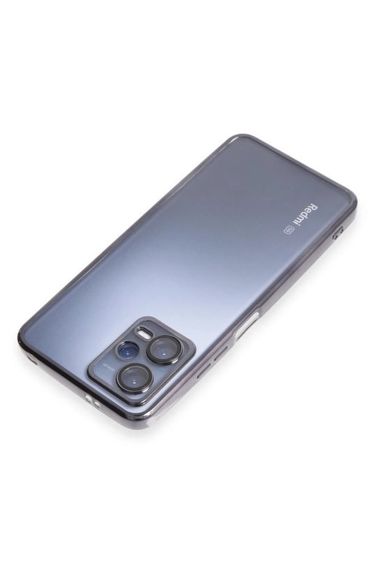 Xiaomi Redmi Note 12 5G Razer Lensli Silikon Kılıf - Siyah 5