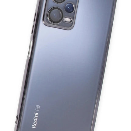 Xiaomi Redmi Note 12 5G Razer Lensli Silikon Kılıf - Siyah 3
