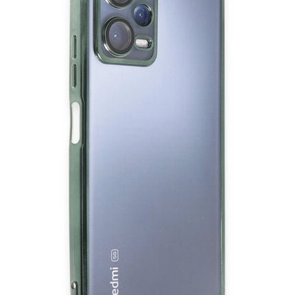 Xiaomi Redmi Note 12 5G Razer Lensli Silikon Kılıf - Yeşil 2