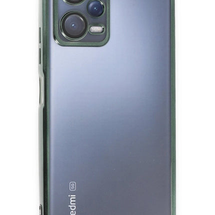 Xiaomi Redmi Note 12 5G Razer Lensli Silikon Kılıf - Yeşil