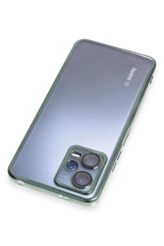 Xiaomi Redmi Note 12 5G Razer Lensli Silikon Kılıf - Yeşil 6