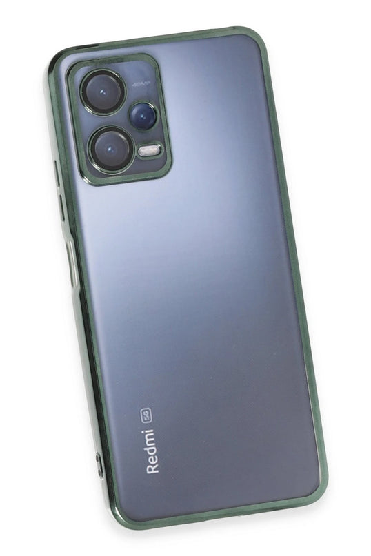 Xiaomi Redmi Note 12 5G Razer Lensli Silikon Kılıf - Yeşil 4