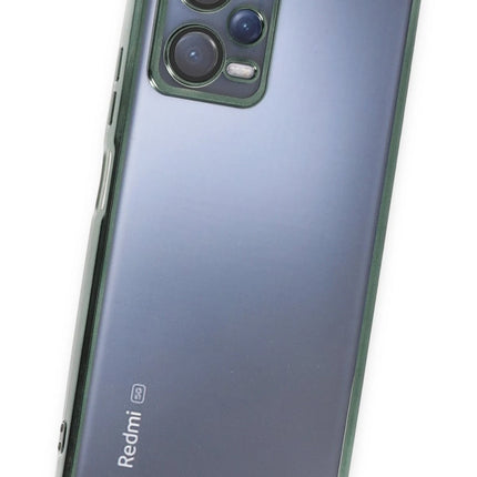 Xiaomi Redmi Note 12 5G Razer Lensli Silikon Kılıf - Yeşil 3