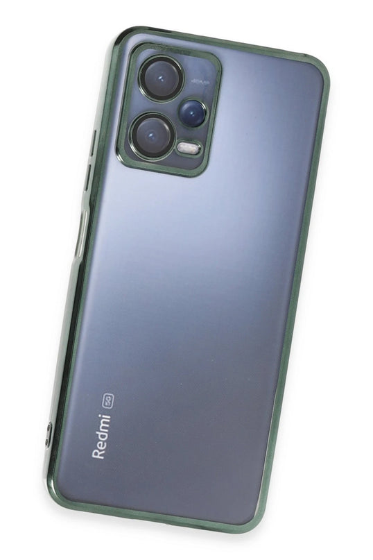 Xiaomi Redmi Note 12 5G Razer Lensli Silikon Kılıf - Yeşil 3