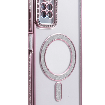 Xiaomi Redmi Note 12 Pro 4G Joke Simli Magneticsafe Kılıf - Pembe 3