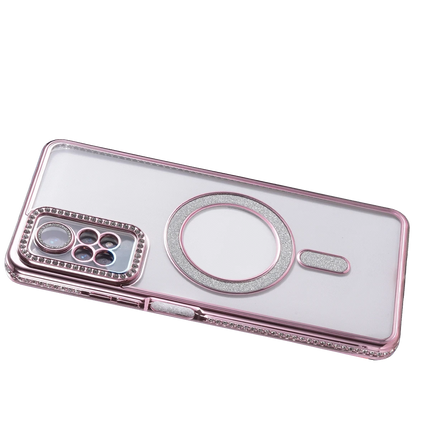 Xiaomi Redmi Note 12 Pro 4G Joke Simli Magneticsafe Kılıf - Pembe 4