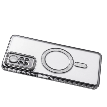 Xiaomi Redmi Note 12 Pro 4G Joke Simli Magneticsafe Kılıf - Siyah 4