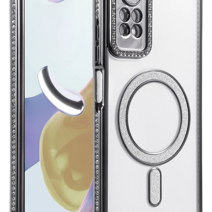 Xiaomi Redmi Note 12 Pro 4G Joke Simli Magneticsafe Kılıf - Siyah