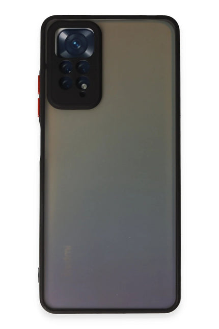 Xiaomi Redmi Note 12 Pro 4G Montreal Silikon Kapak Kılıf - Siyah